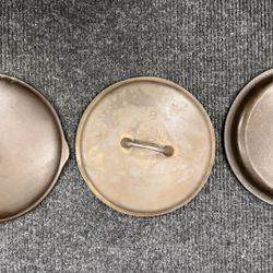 Vintage/Antique Cast Iron - Lids!