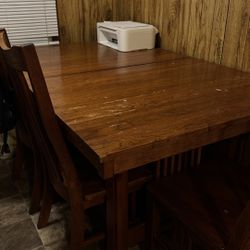 Solid Wood Dining Set