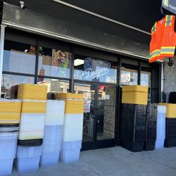 27 Gallons Storage Containers Bins $10 Each 