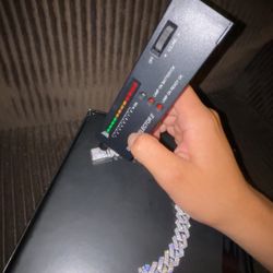 Cuban Link Bracelet And Chain Vvs Moissanite