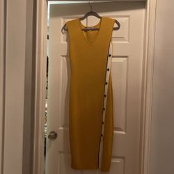 Eva Mendes Size Small-mustard