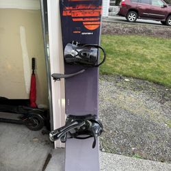 Head Snowboard And Bindings