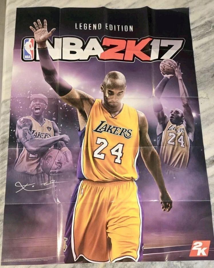 Kobe Bryant 2K Poster