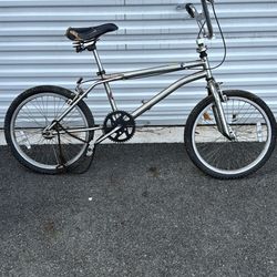 Vintage Chrome Bmx Bike Project 