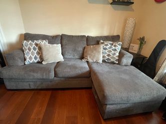 Comfortable Gray Couch/Sofa
