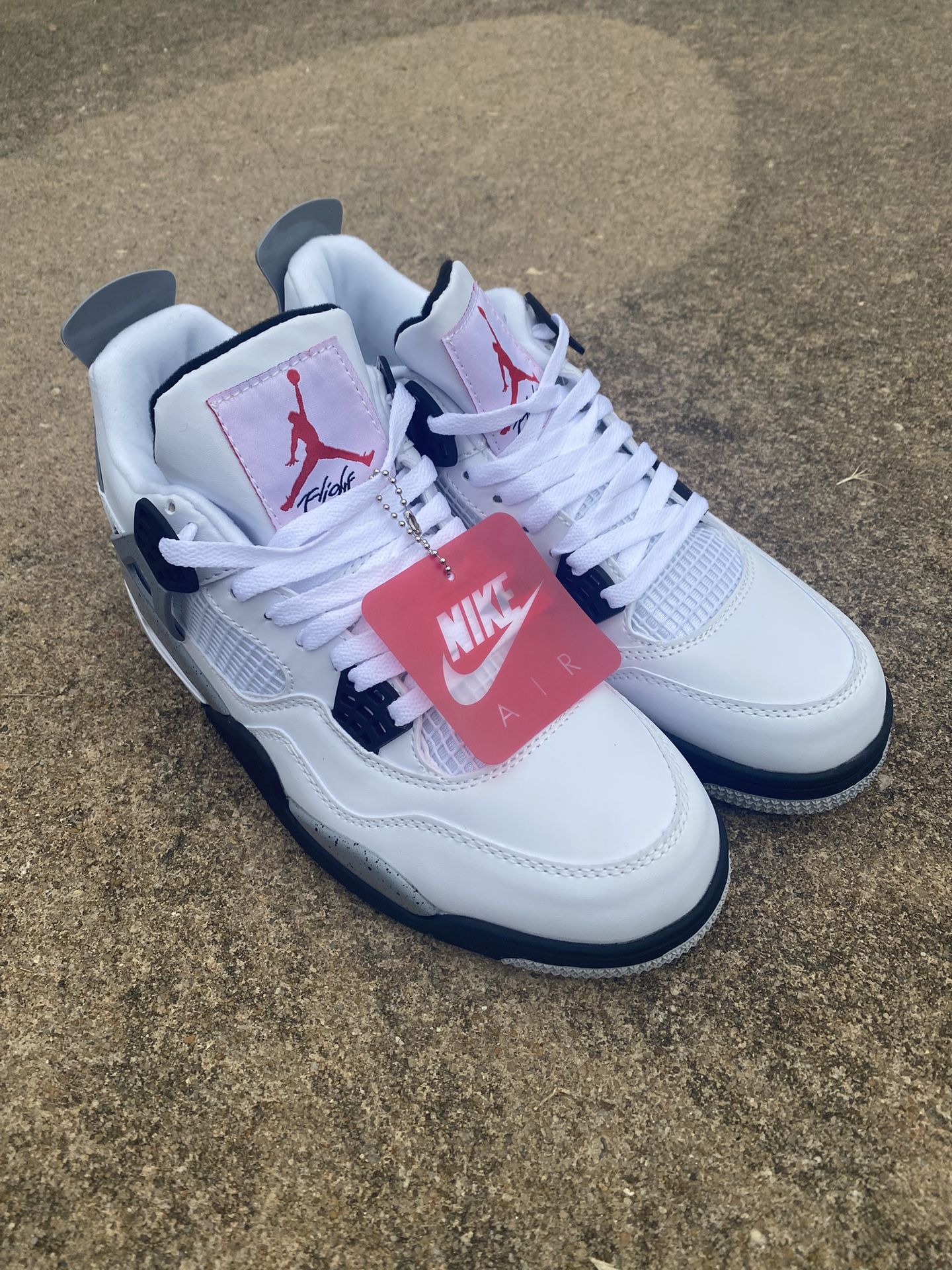 Jordan 4 White Cement