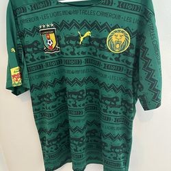 Cameroun Futbol Jerseys- Puma Size L