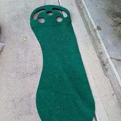 Kids Golf mat/ putt putt greenery