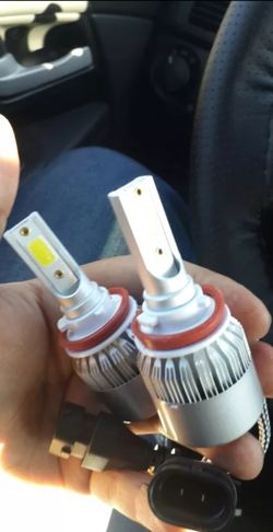 2Pcs Auto LED Headlight bulbs, Fogs, Or Daytime Running *Installation Not Included* *Just Plug & Play* *6 Months Warranty* 6500k 72W 8000LM Luces LED