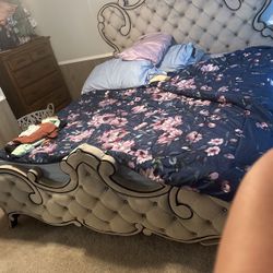Bed And Box Springs 