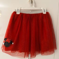 Red Mini Mouse Skirt. Brand New 
