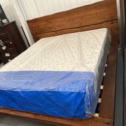 Solid Wood Bed Frame