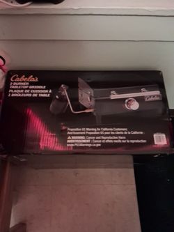 CABELA'S TABLETOP GRIDDLE