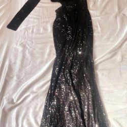 Black Sequence Dress