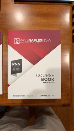 Pass NAPLEX Now 2026 Course books and charts