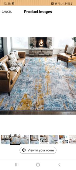Beautiful Rug great for bedroom living room actual picture in last pictures new in bag pick up in pomona size 8x10