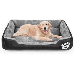 Luxury Waterproof Ultra Soft Pet Dog/Bed Rectangle Pet Bed/Washable Dog Bed