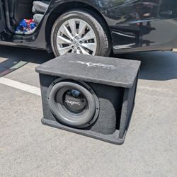 Skar Audio EVL 12" And Planet Audio Anarchy Amp