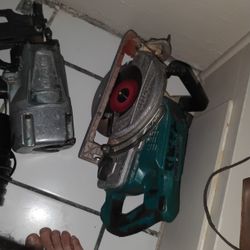 Framing Nailer And Makita Saw