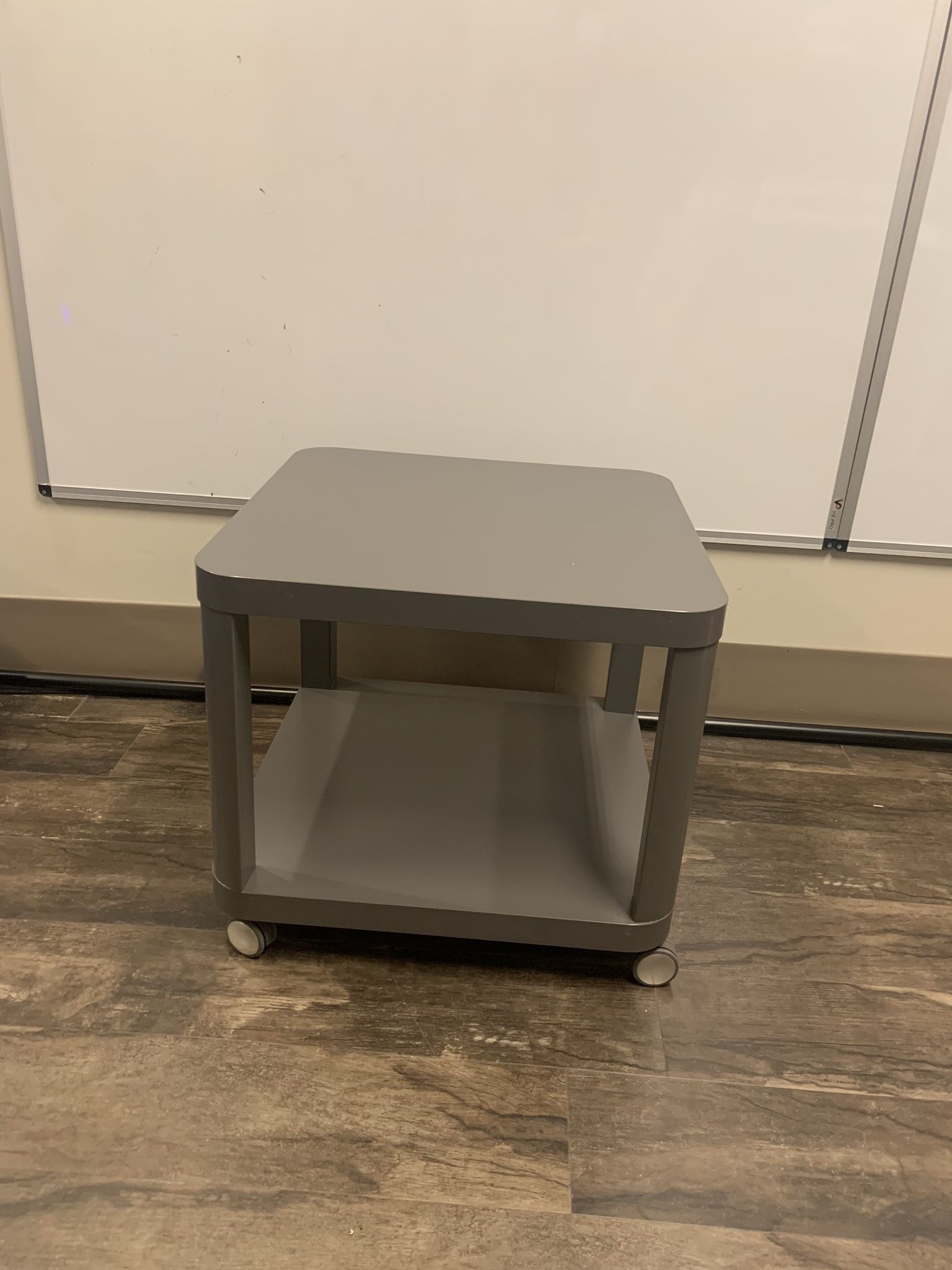 Ikea Tingby Grey Side Table 19 5/8 x 19 5/8 x 17 3/4