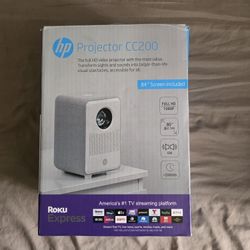 HP Projector CC200 w Roku