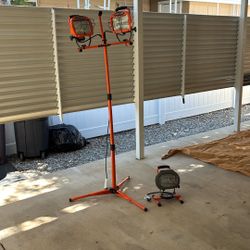 Flood Lights Both For $38.