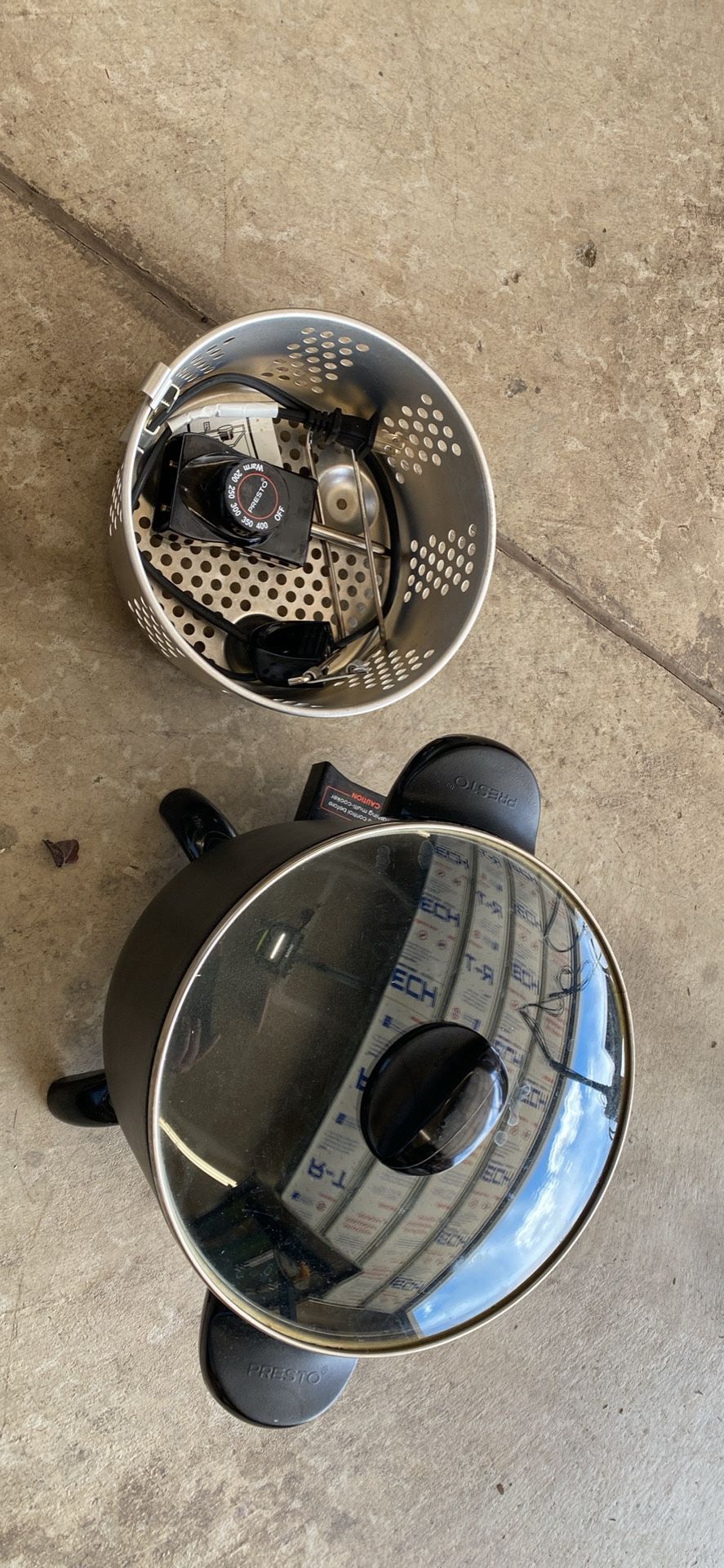 Presto fryer