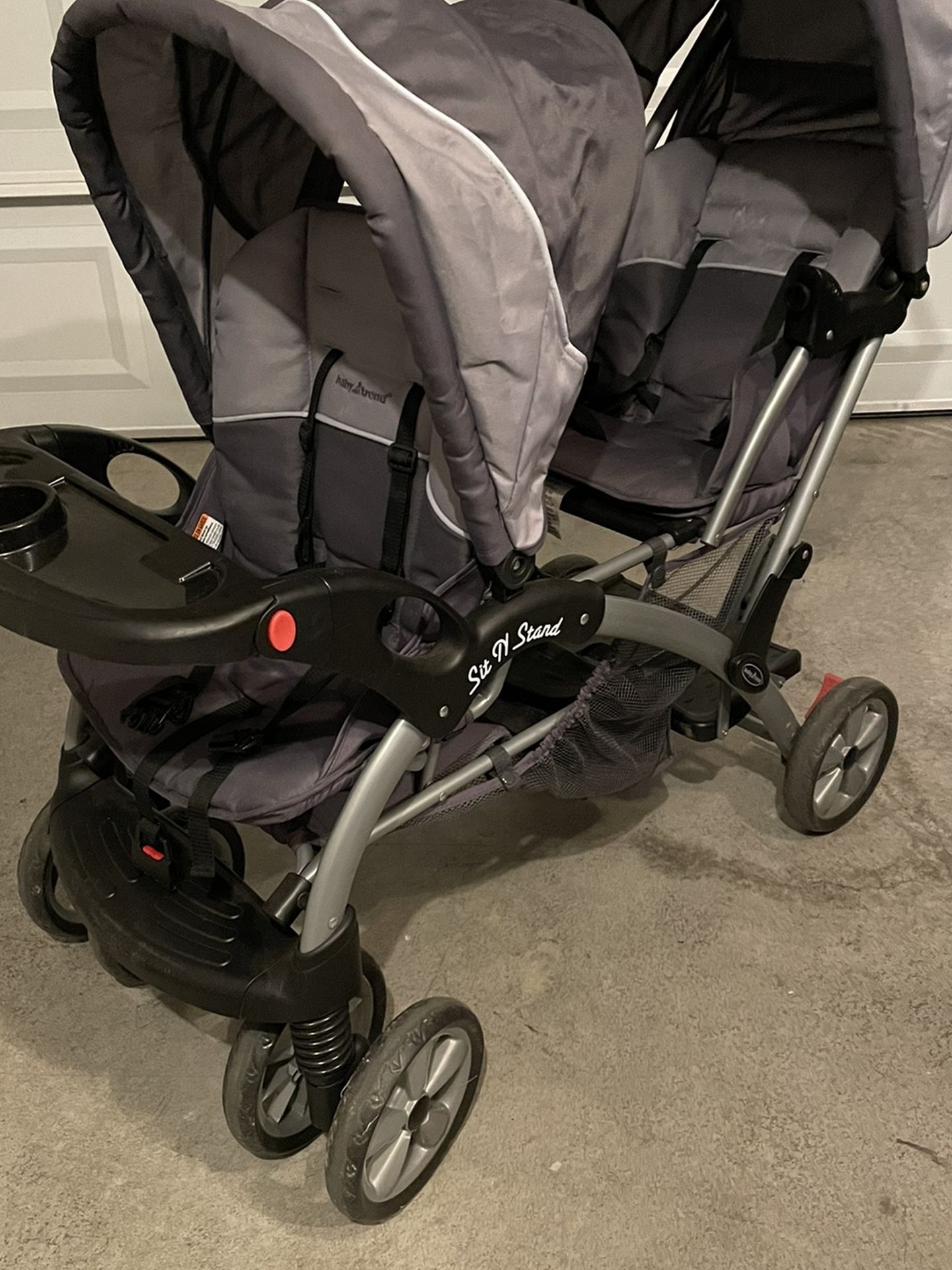 Sit N Stand Double Stroller 