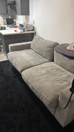 Like New - Costco Reclining - Grey Couch