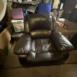 Brown Rocking Chair 