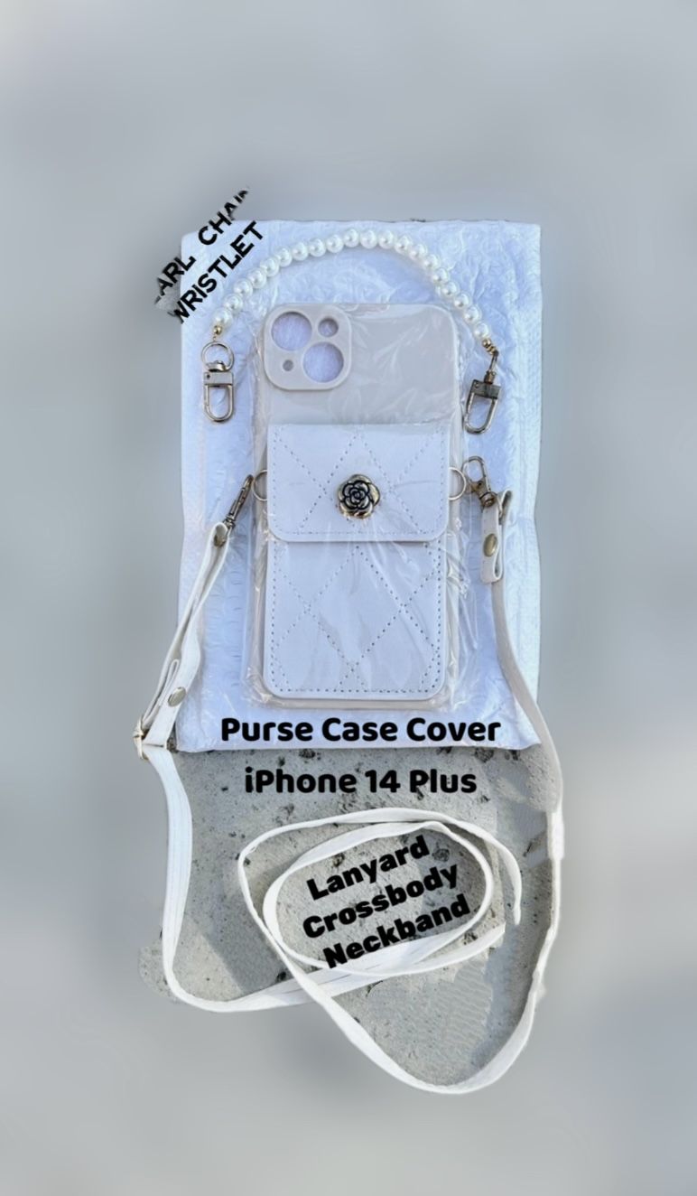 Phone Case Cover Ivory Purse iPhone 14 Plus