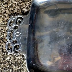 Nambe 18"Serving Tray metal alloy