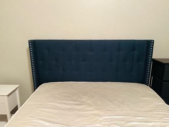 Queen Size Bed Frame + Mattress