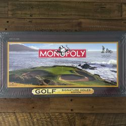 Never Opened Monopoly Game - Golf Signature Holes Edition