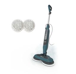 BISSELL Spinwave SmartSteam All-in-One Scrubbing and Sanitizing Electric Hard Floor Steam Mop w/LED Headlights & Swivel Steering 3897A