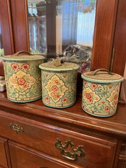 Vintage Dutch Containers Antique