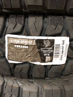 Brand New Tire (1) Pegasus RTX (37X12.50R17) LT (Single) ($199)
