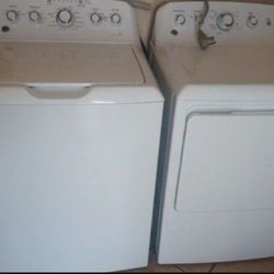 GE SET WASHER AND ELECTRIC DRYER WORKING PERFECT LIKE NEW 