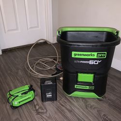 Green works Pressure Washer Mobile 