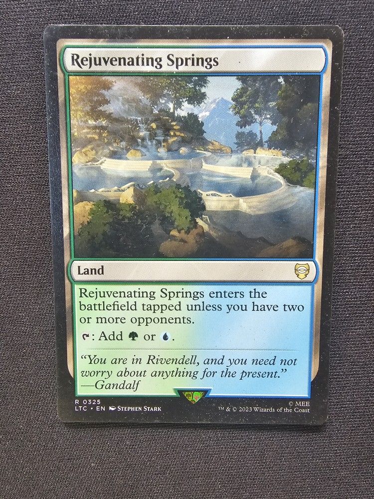 Rejuvenating Springs [The Lord Of The Rings]