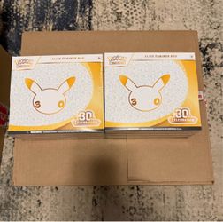 Pokemon 30th celebration ETB.