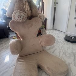 Adjustable Teddy Bear Shaped Floor Chair