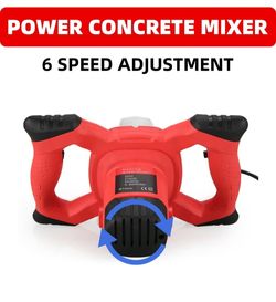 Handheld Electric Concrete Mixer