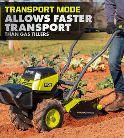 Ryobi 40V HP Brushless Cordless Tiller kit