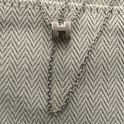 HERMES mini POP H Necklace - New 