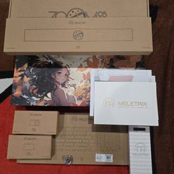 Meletrix Zoom98 Anodized Orange Special Edition Barebones Keyboard Kit BRAND NEW