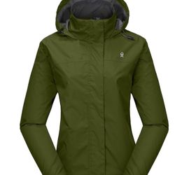 Little Donkey Andy Women’s Waterproof Rain Jacket