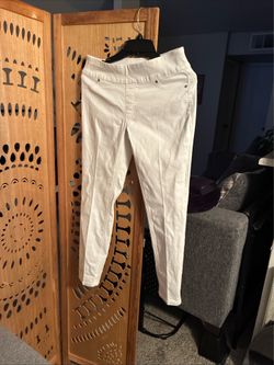 Stretch white Jeggins