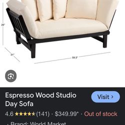 Sofa-studio Day Bed - With Additional Covers-World Market 