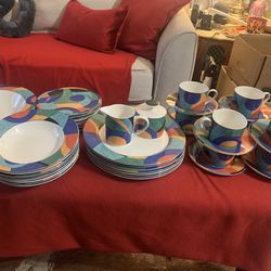 casual dish, dishwasher and microwave